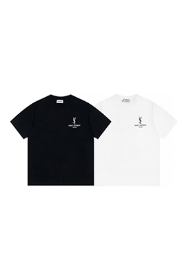 【サンローランタイプ】メンズ レディース 半袖Tシャツ    aat21192