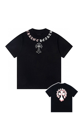 【クロムハーツタイプ】メンズ レディース 半袖Tシャツ    aat21193
