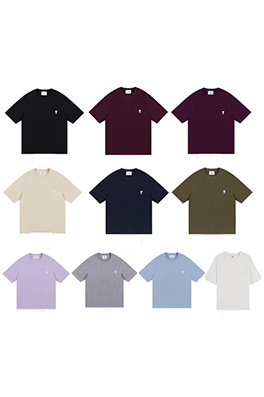 【アミ】メンズ レディース 半袖Tシャツ    aat21194