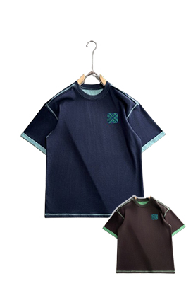 【ロエベタイプ】メンズ レディース 半袖Tシャツ    aat21209