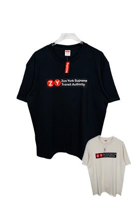 【シュプリームタイプ】×【ZOO YORK】メンズ レディース 半袖Tシャツ    aat21243