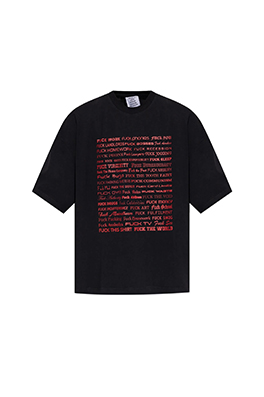 【ヴェトモン】メンズ レディース 半袖Tシャツ    aat21274