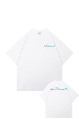 【ヴェトモン】メンズ レディース 半袖Tシャツ    aat21283