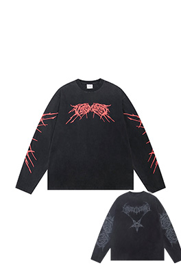 【ヴェトモン】メンズ レディース 長袖Tシャツ    aat21289