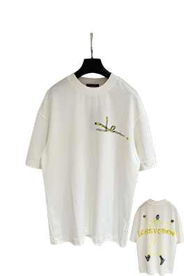 【ヴィトンタイプ】メンズ レディース 半袖Tシャツ   aat21340