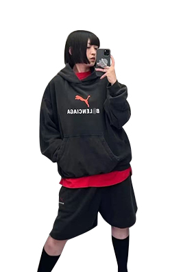 【バレンタイプ】×【プーマ】フード Tシャツ パーカー aat21381