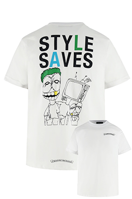 【クロムハーツタイプ】  メンズ レディース 半袖Tシャツ aat21396