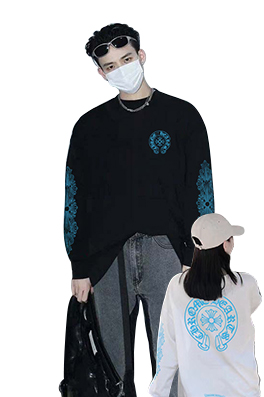 【クロムハーツタイプ】メンズ レディース 長袖 スウェットTシャツ aat21418