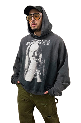 【ERD】フード Tシャツ パーカー aat21475