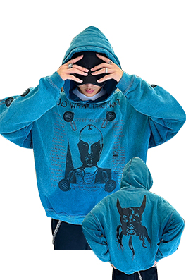 【ERD】フード Tシャツ パーカー aat21477