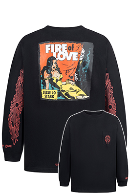 【クロムハーツタイプ】メンズ レディース 長袖 Tシャツ  aat21509