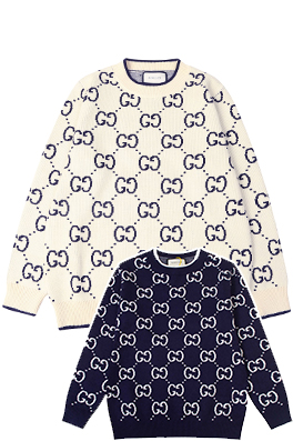 【グッチタイプ】メンズ レディース ニット　セーター  aat21544