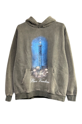 【バレンタイプ】フード Tシャツ パーカー   aat21551