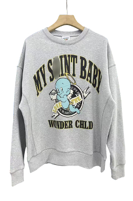 【セント マイケル】メンズ レディース スウェットTシャツ    aat21556