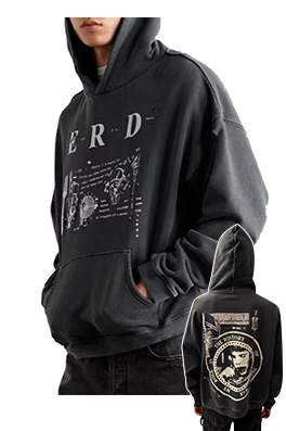 【ERD】フード Tシャツ パーカー   aat21560
