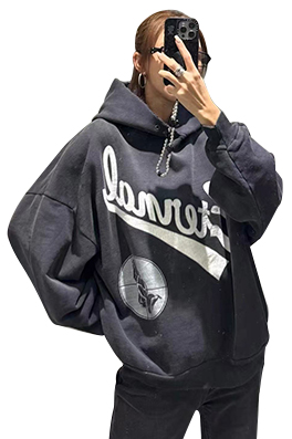 【セント マイケル】フード Tシャツ パーカー   aat21571