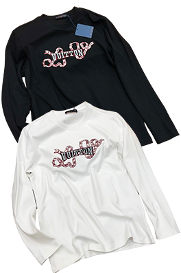 【ヴィトンタイプ】メンズ レディース 長袖Tシャツ    aat21583