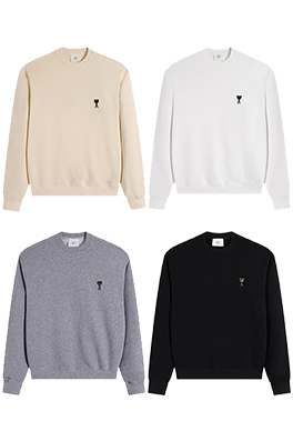 【アミ】メンズ レディース スウェットTシャツ aat21607