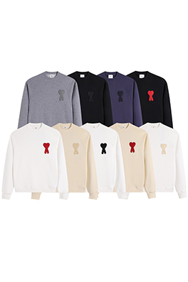 【アミ】メンズ レディース スウェットTシャツ aat21608