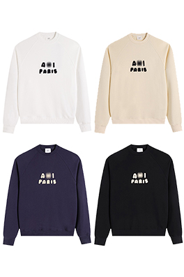【アミ】メンズ レディース スウェットTシャツ aat21609