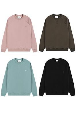 【アミ】メンズ レディース スウェットTシャツ aat21612
