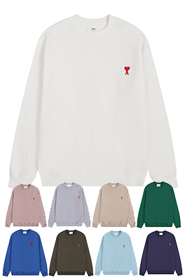 【アミ】メンズ レディース スウェットTシャツ aat21616