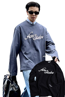 【アクネ ストゥディオ ズ】メンズ レディース 長袖 Tシャツ  aat21625