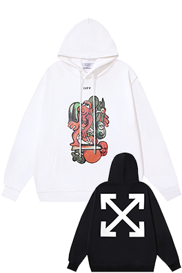【オフホワイトタイプ】フード Tシャツ パーカー aat21642