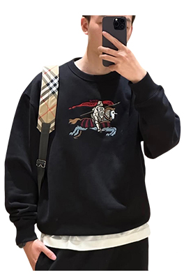 【バーバリータイプ】メンズ レディース スウェットTシャツ aat21671