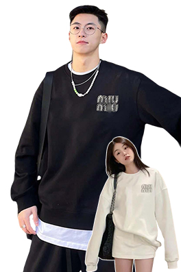 【ミュウミュウタイプ】メンズ レディース 長袖Tシャツ  aat21731