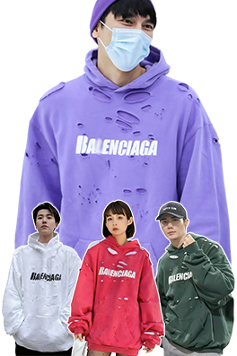 【バレンタイプ】フード Tシャツ パーカー aat21742