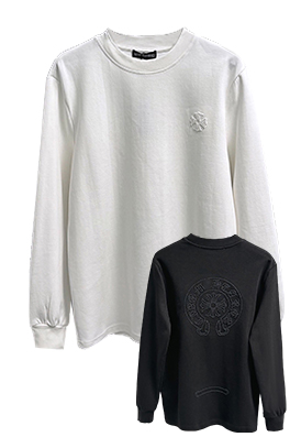 【クロムハーツタイプ】 メンズ レディース 長袖Tシャツ aat21749