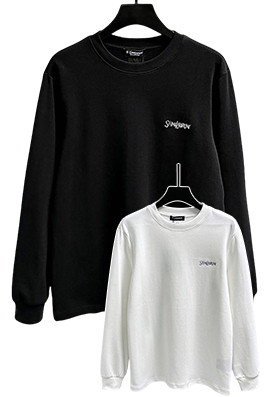 【サンローランタイプ】メンズ レディース 長袖Tシャツ aat21760