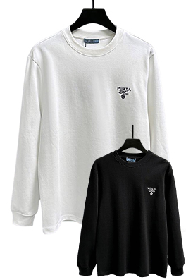 【プラダタイプ】メンズ レディース 長袖Tシャツ aat21761