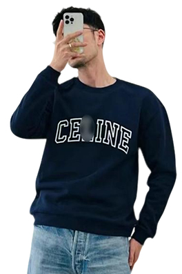 【セリーヌタイプ】メンズ レディース スウェットTシャツ  aat21763