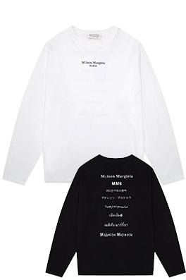 【マルタンマルジェラ】メンズ レディース 長袖Tシャツ    aat21775