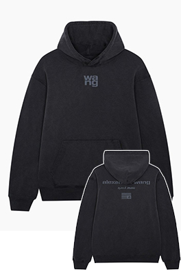 【アレキサンダーワンタイプ】メンズ レディース フードTシャツ パーカー aat21787