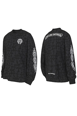 【クロムハーツタイプ】メンズ レディース 長袖Tシャツ  aat21799