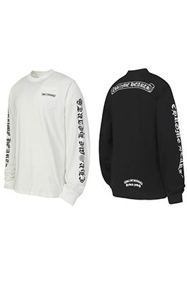 【クロムハーツタイプ】メンズ レディース 長袖Tシャツ  aat21800