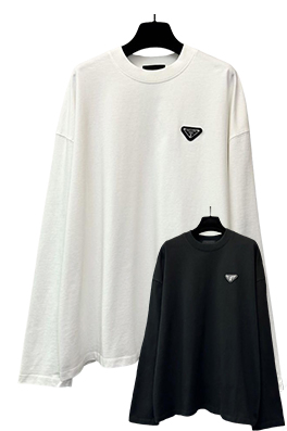 【プラダタイプ】メンズ レディース 長袖Tシャツ  aat21808