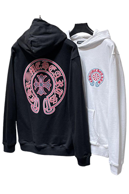 【クロムハーツタイプ】 メンズ レディース フードTシャツ パーカー  aat21819