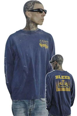 【セント マイケル】メンズ レディース 長袖Tシャツ  aat21831