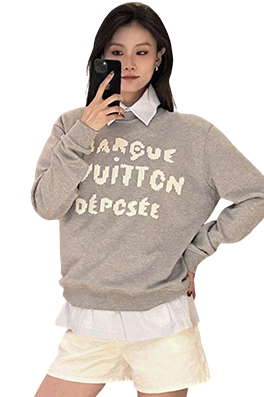 【ヴィトンタイプ】メンズ レディース スウェットTシャツ  aat21869