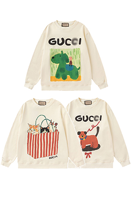 【グッチタイプ】メンズ レディース 長袖 スウェットTシャツ  aat21933