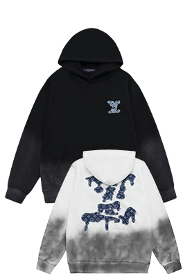 【ヴィトンタイプ】メンズ レディース フードTシャツ パーカー aat21981