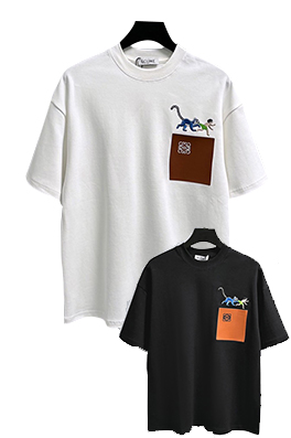 【ロエベタイプ】メンズ レディース 半袖Tシャツ    aat21991