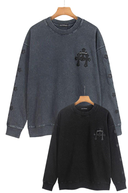 【クロムハーツタイプ】  メンズ レディース 長袖Tシャツ aat21997