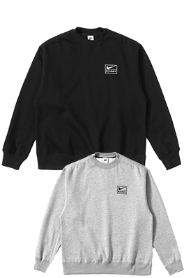 【ステューシー】×【ナイキタイプ】メンズ レディース 長袖スウェットTシャツ aat22032