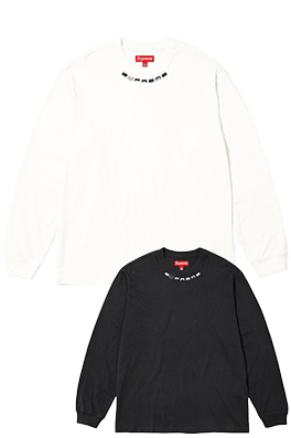 【シュプリームタイプ】メンズ レディース 長袖Tシャツ  aat22042