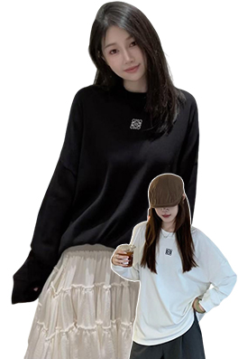 【ロエベタイプ】メンズ レディース 長袖Tシャツ  aat22048